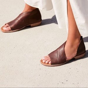 Free People Chocolate Mont Blanc Sandals